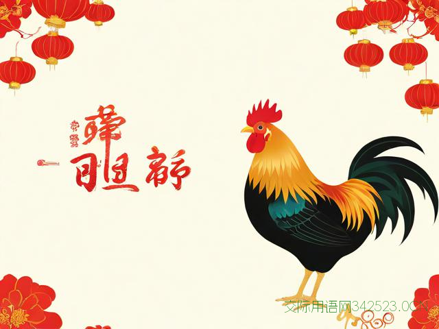 带鸡字的成语祝福语,带有鸡字的祝福语