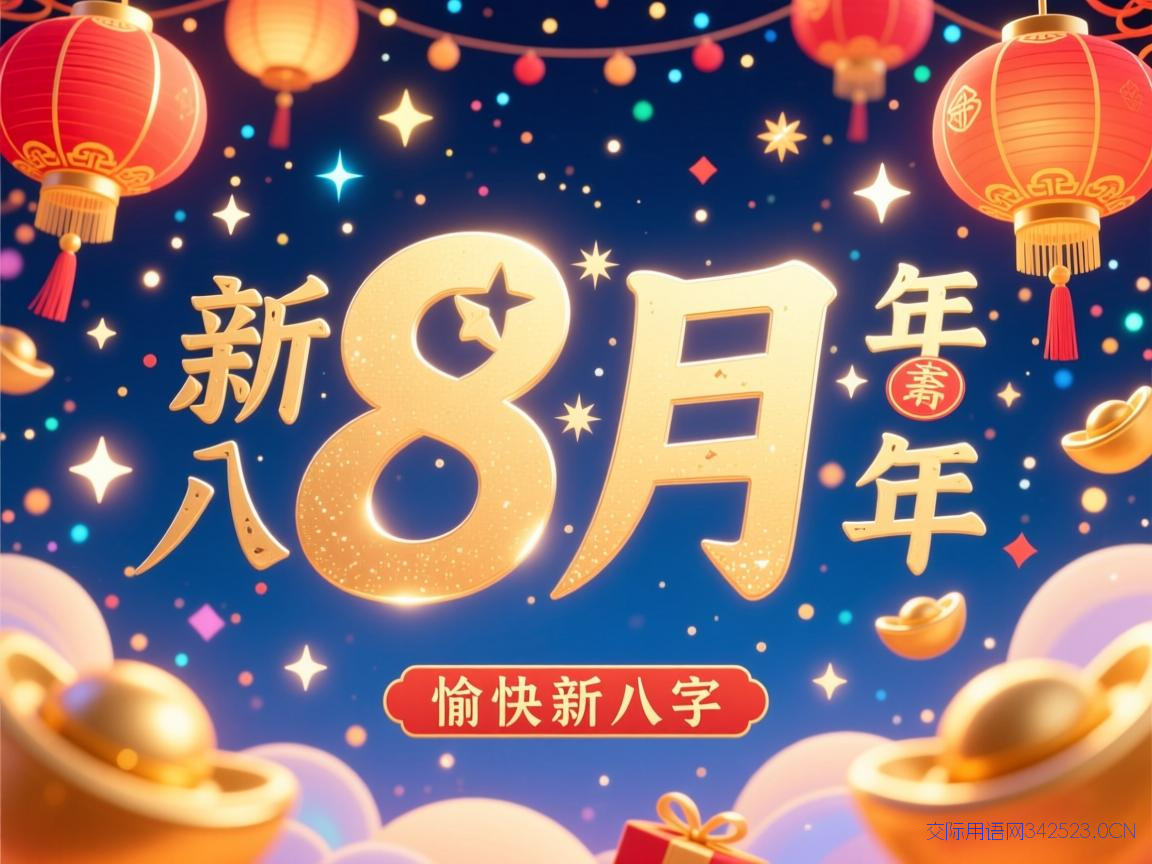 新年祝福语简短八字,8字新年祝福语