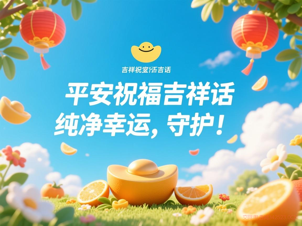 平安吉祥生活祝福语，平安祝福吉祥话
