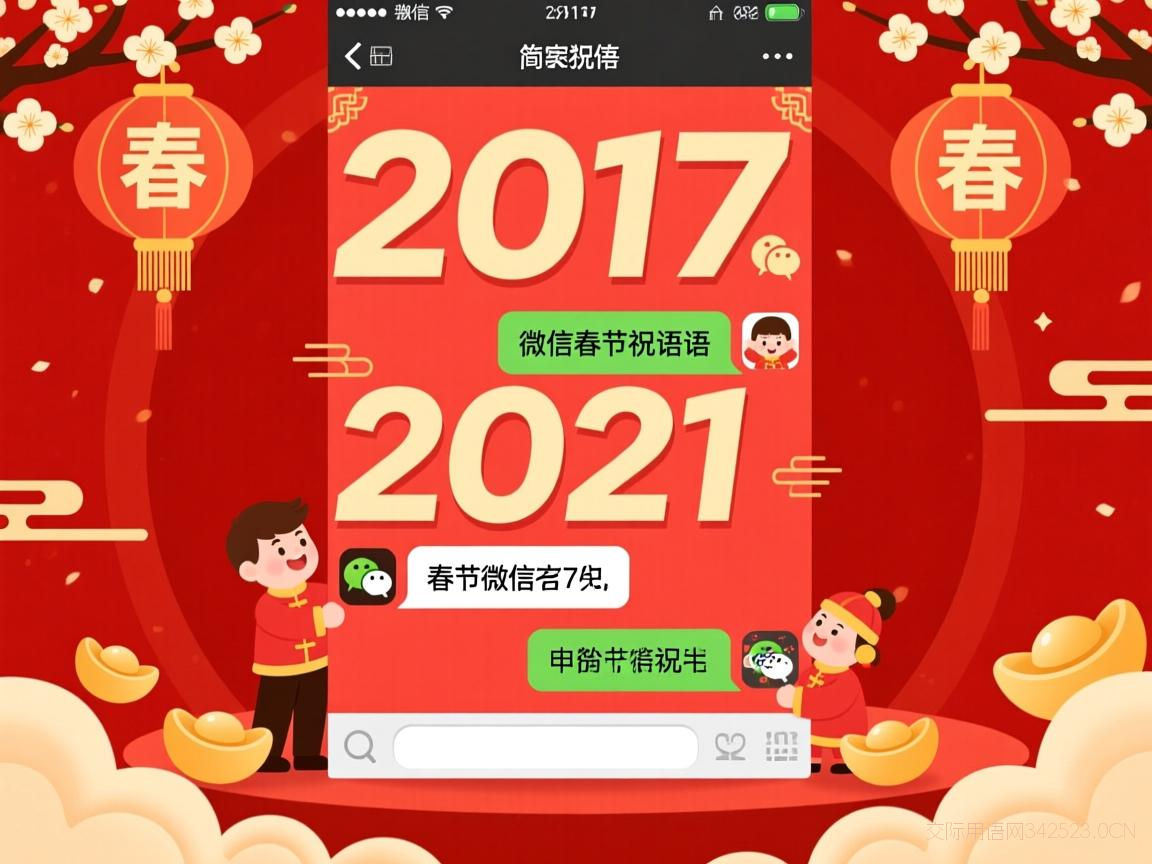 2017年微信春节祝福语，2021春节微信祝福语 简短独特