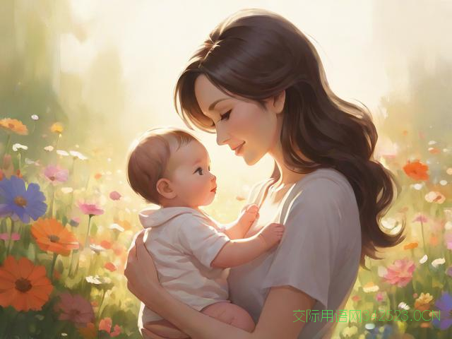 妈妈对宝宝的祝福语，妈妈对宝宝的祝福语录经典