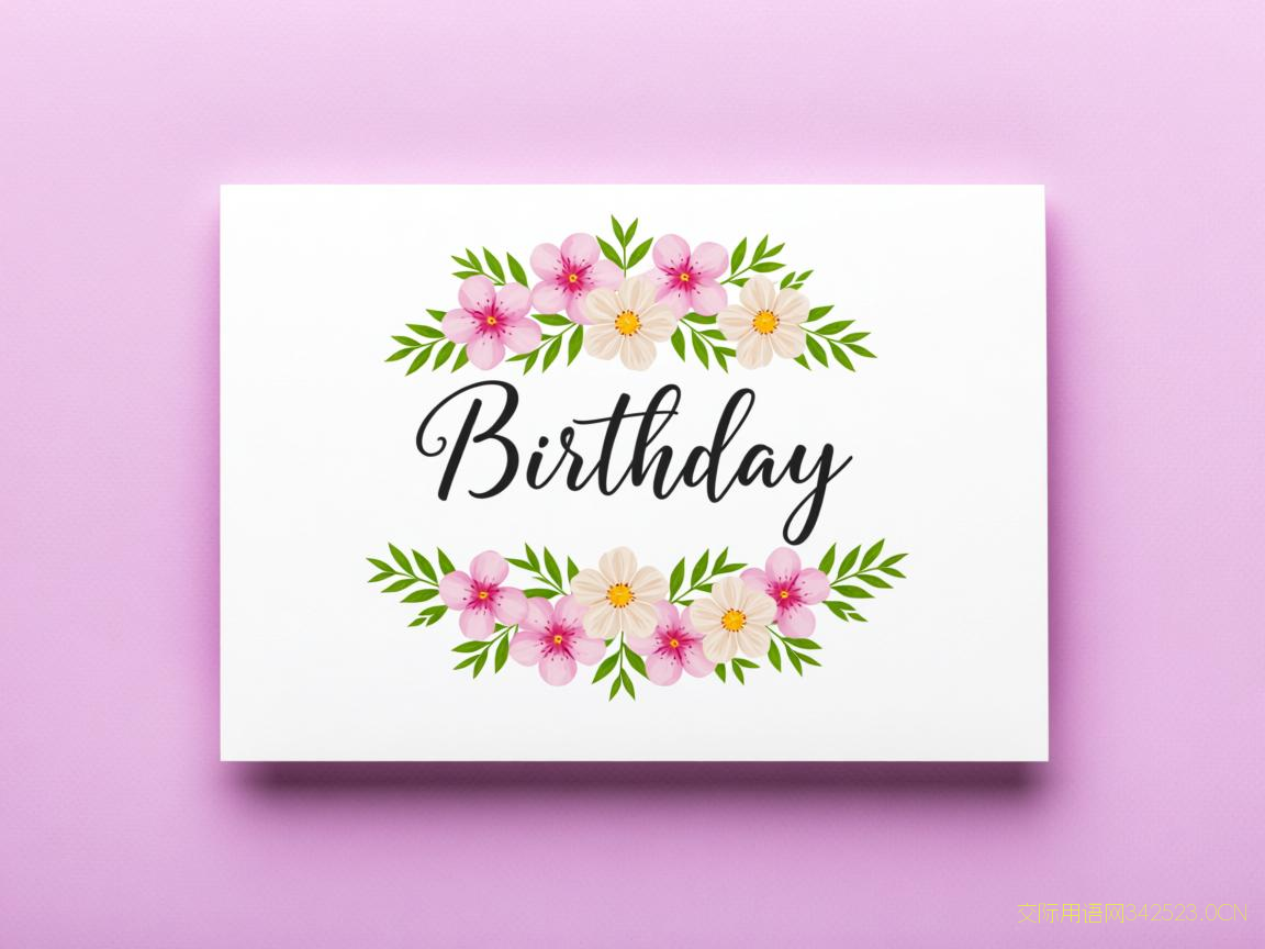 简单生日贺卡祝福语，简单又漂亮的生日贺卡内容