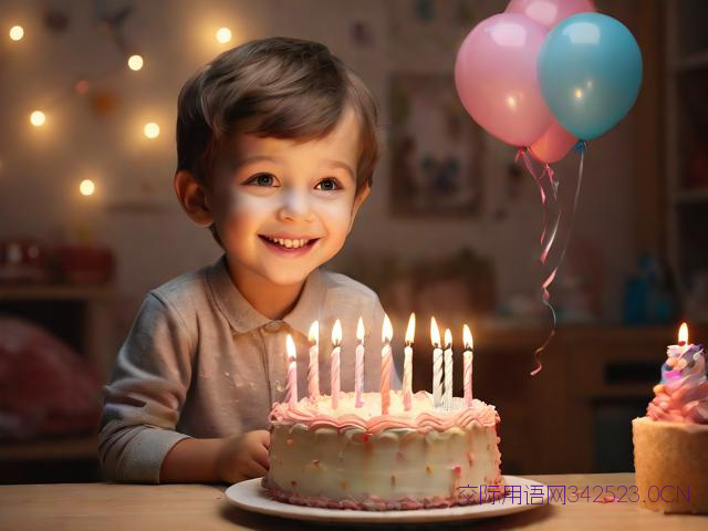 祝宝宝生日祝福语，孩子生日暖心八个字