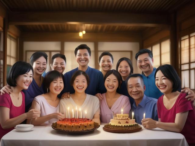 生日祝福语长辈50多岁，祝福50岁长辈生日祝福4字