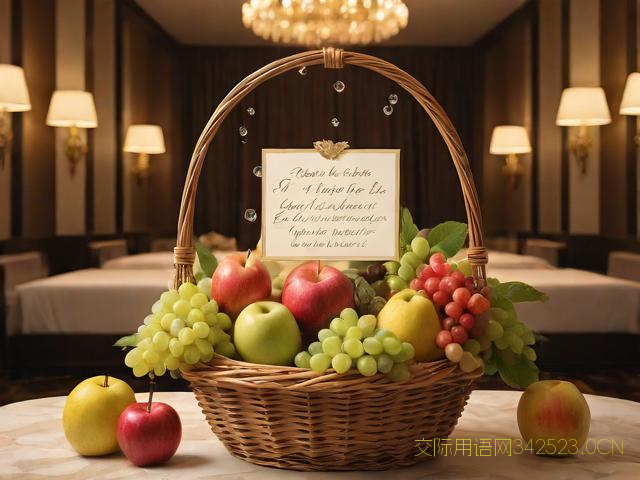 酒店赠送水果祝福语，酒店赠送水果祝福语大全