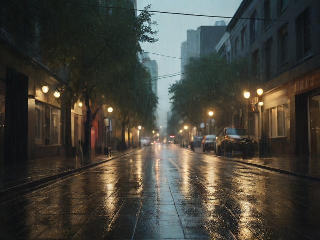外面下雨祝福语，外面下雨怎么发朋友圈短句