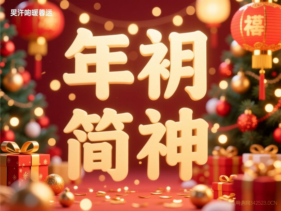 元旦祝福语简短四字，元旦祝福语,四字词语