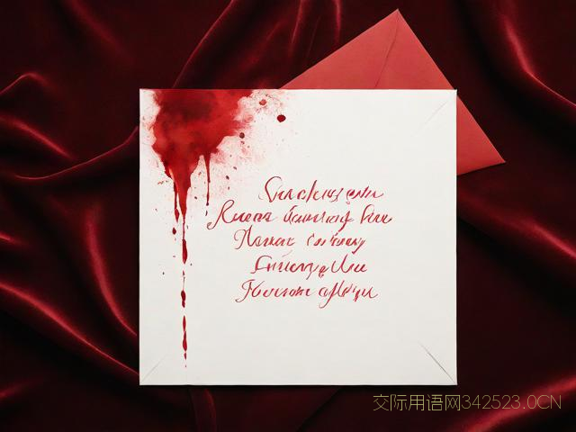带血的婚礼祝福语，带血字的祝福语